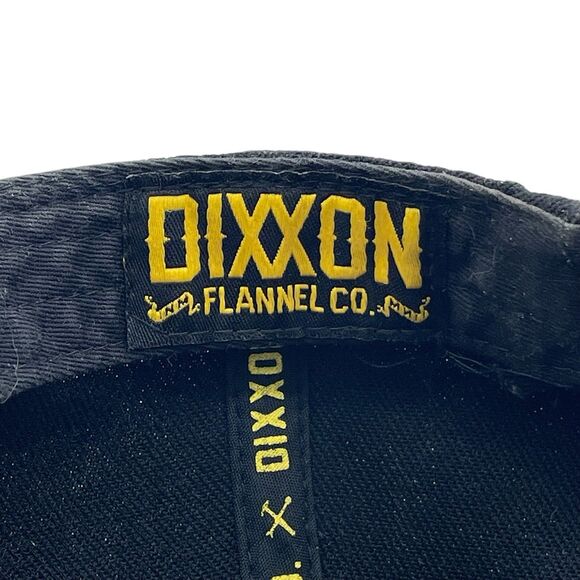 Dixxon Flannel Co Hat Snapback Black Support Your Local Tattoer Patch Tattoo - Picture 7 of 7